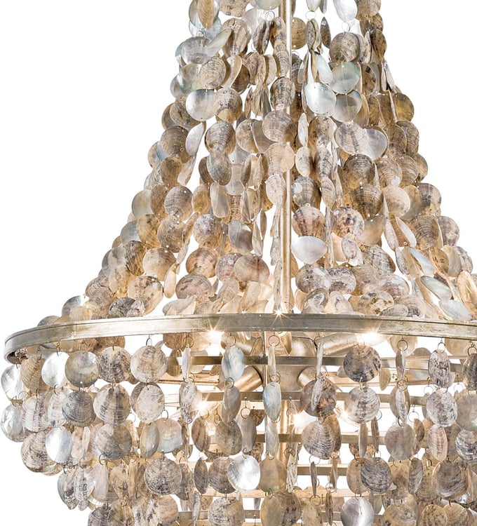 Regina Andrew Capri Abalone Shell Chandelier | Layla Grayce