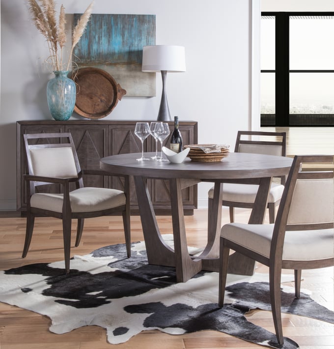 Artistica Home Cohesion Program Brio Round Dining Table