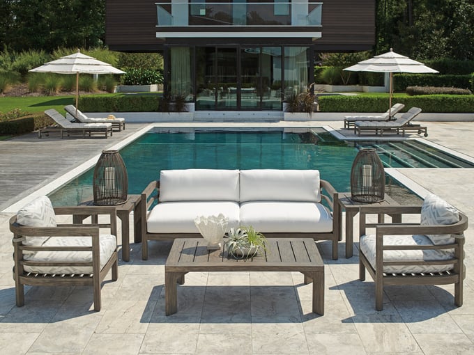 Tommy Bahama Outdoor La Jolla End Table - Thumbnail 4