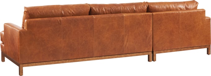 Horizon Leather Sectional - Thumbnail 2