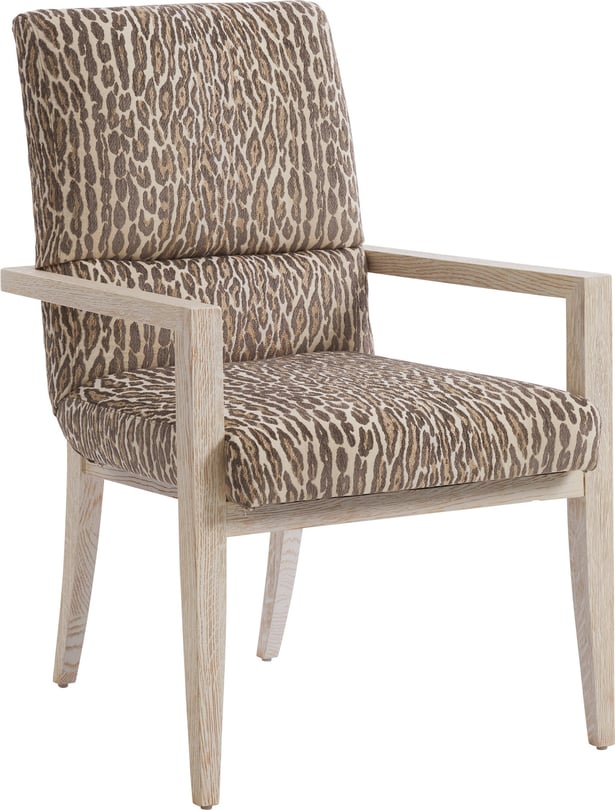Palmero Pattern Arm Chair