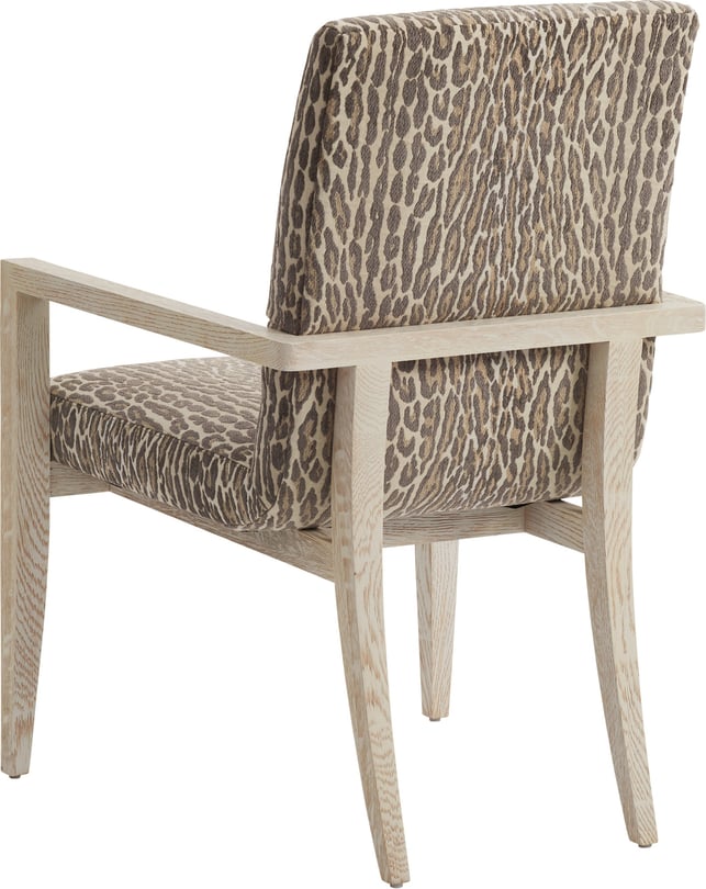 Palmero Pattern Arm Chair - Thumbnail 2