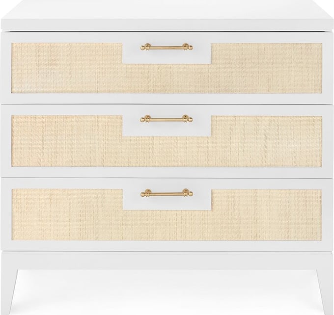 Astor 3 Drawers Side Table