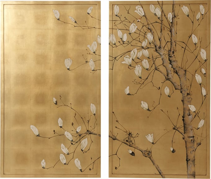 Spring Magnolias Wall Décor