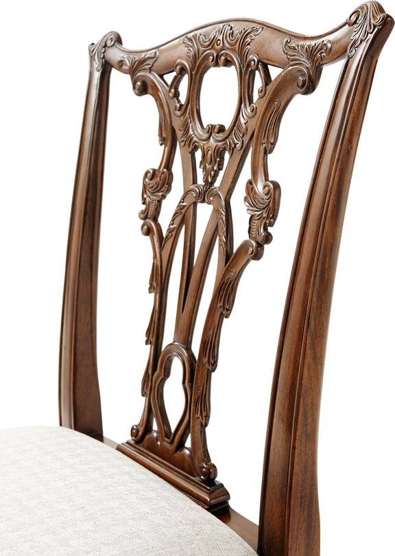 Seated in Rococo Splendour Side Chair - Thumbnail 3