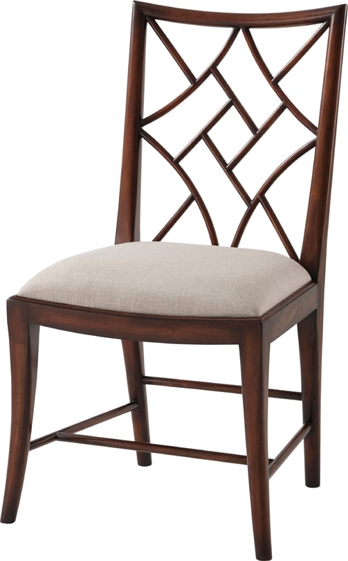 A Delicate Trellis Side Chair - Thumbnail 2