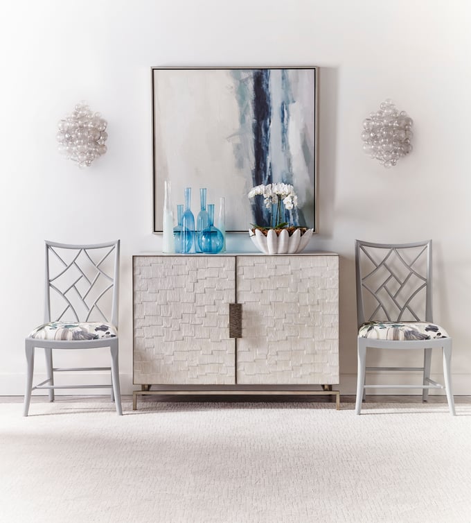 A Delicate Trellis Side Chair - Thumbnail 4