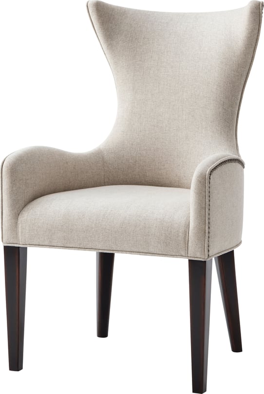 Wingback discount dining armchair