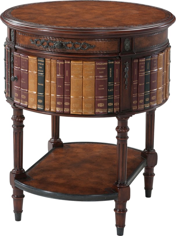 Louis XVI Library Side Table - Thumbnail 3