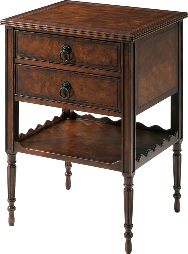 Midnight in 1850 Accent Table