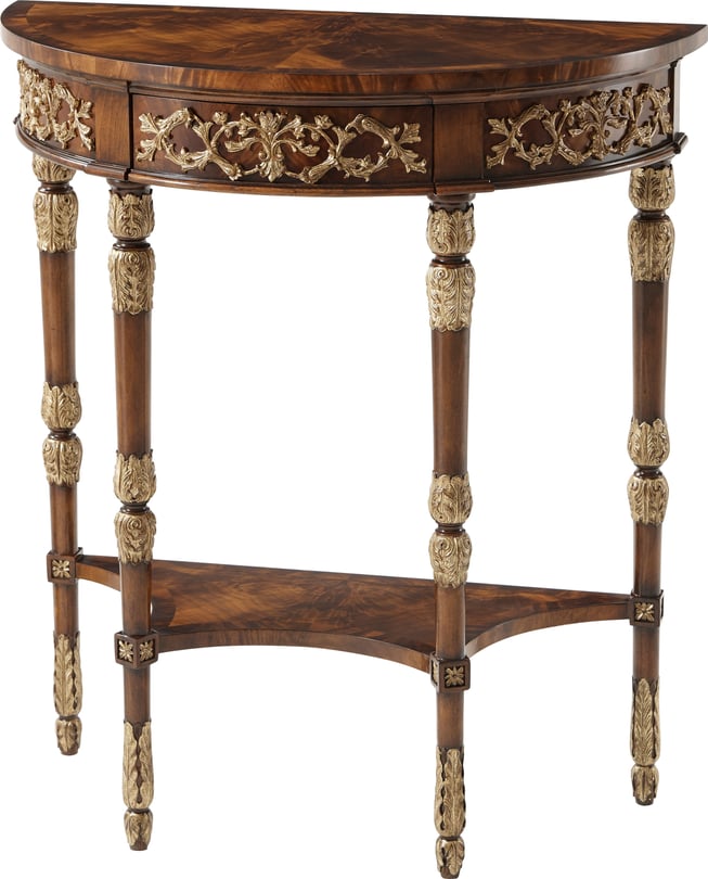 Beauty of Leaves Accent Console Table - Thumbnail 3