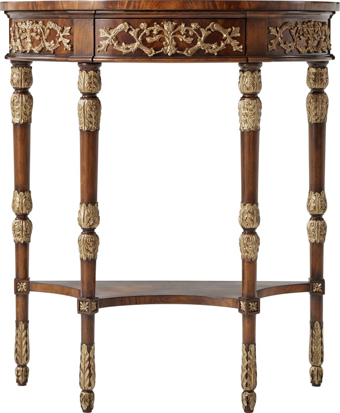 Beauty of Leaves Accent Console Table - Thumbnail 4