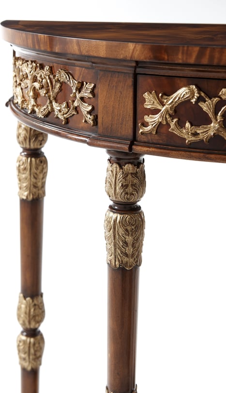 Beauty of Leaves Accent Console Table - Thumbnail 5