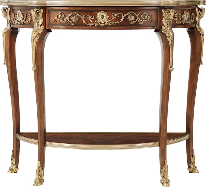 Ram's Head Console Table