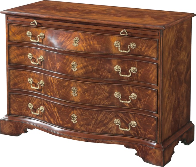 The India Silk Serpentine Chest - Thumbnail 2