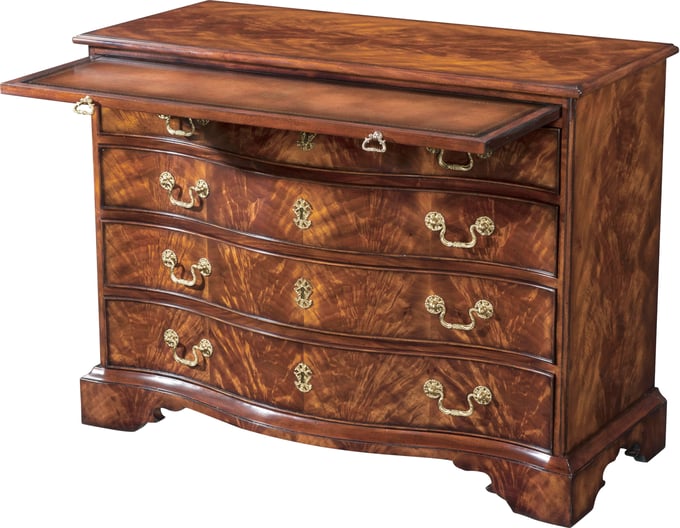 The India Silk Serpentine Chest