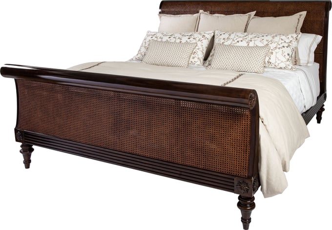 Theodore Alexander Alexa Hampton Denison Sleigh California King Bed