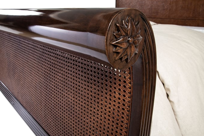 Theodore Alexander Alexa Hampton Denison Sleigh California King Bed - Thumbnail 4