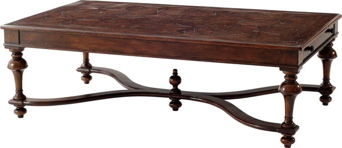 The Rustic Parquetry Cocktail Table - Thumbnail 2