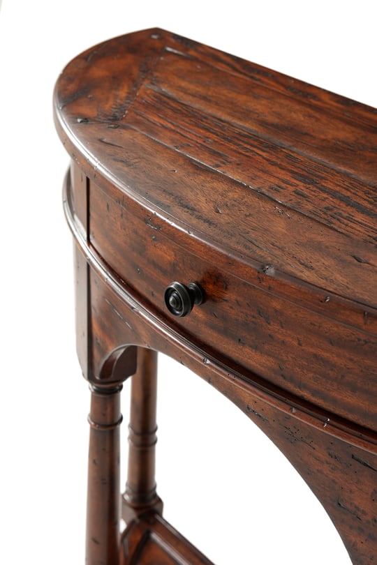 The Bowfront Country Console Table - Thumbnail 5