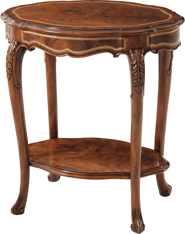 Oval Millard Accent Table - Thumbnail 2