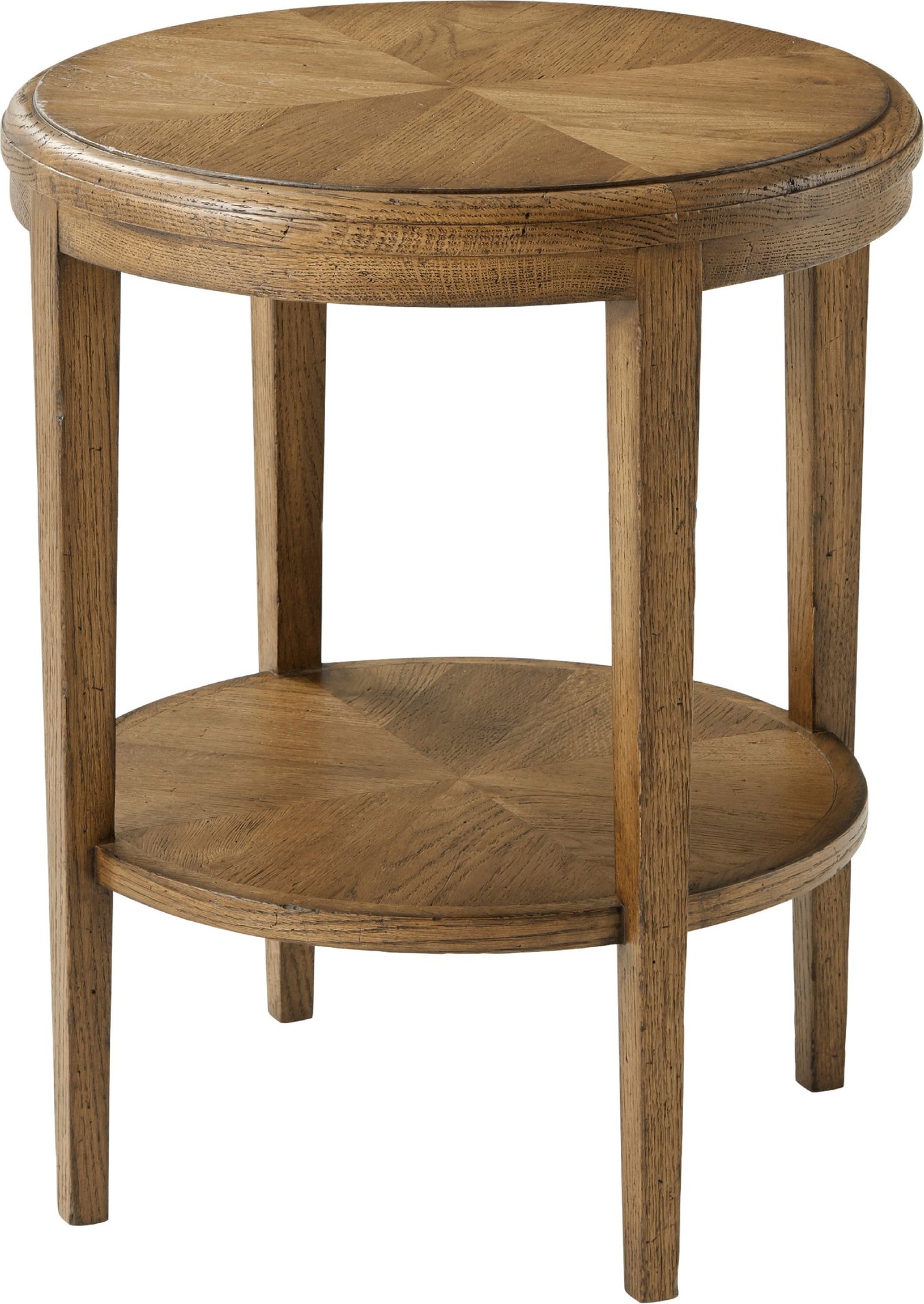 THEODORE ALEXANDER 円型テーブル Theodore Alexander Elliptical Round Mechanical French Dining