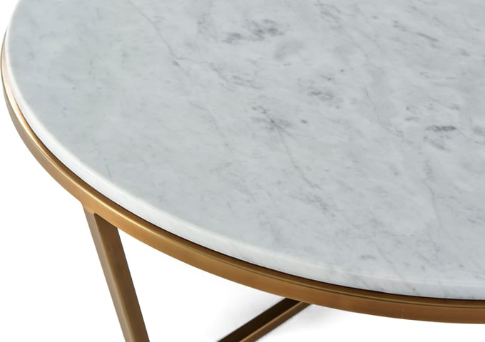 Small Fisher Round Cocktail Table - Thumbnail 5