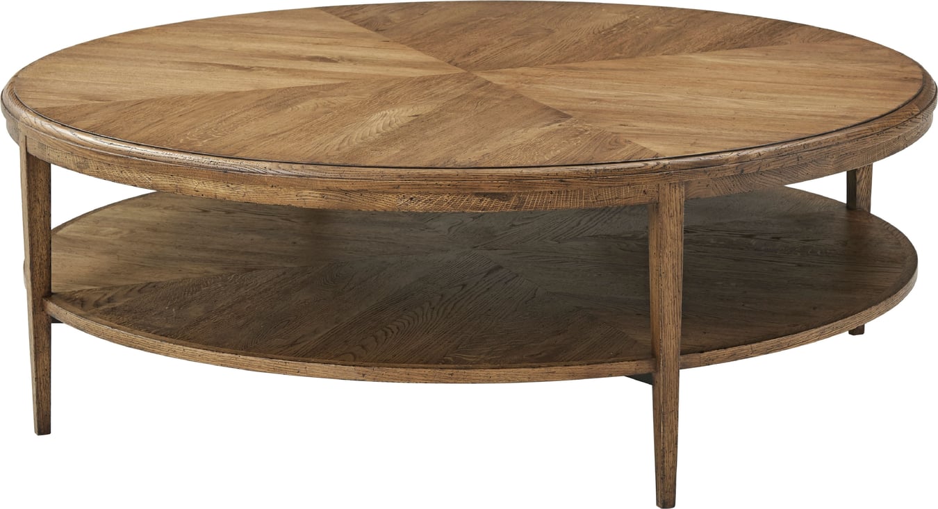 Theodore Alexander Nova Round Cocktail Table | Layla Grayce