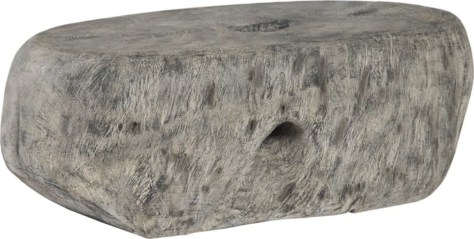 Phillips Collection Cast Organic River Stone Coffee Table - Thumbnail 4