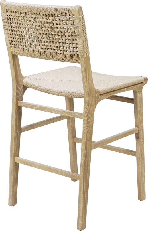 Astrid Woven Back Counter Height Stool