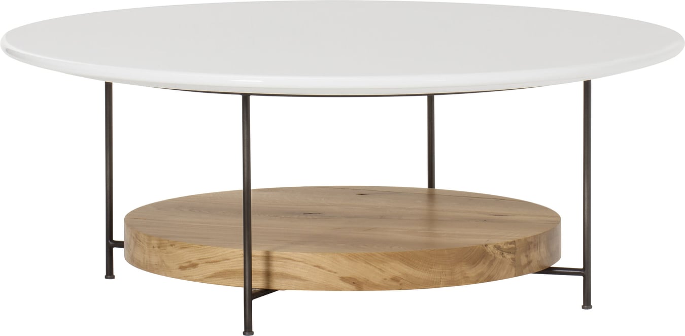 Olivia round coffee table deals
