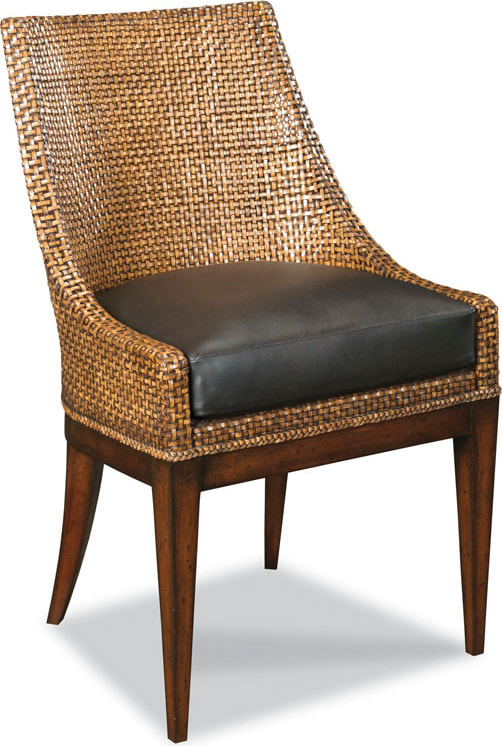 Woven Leather Chair