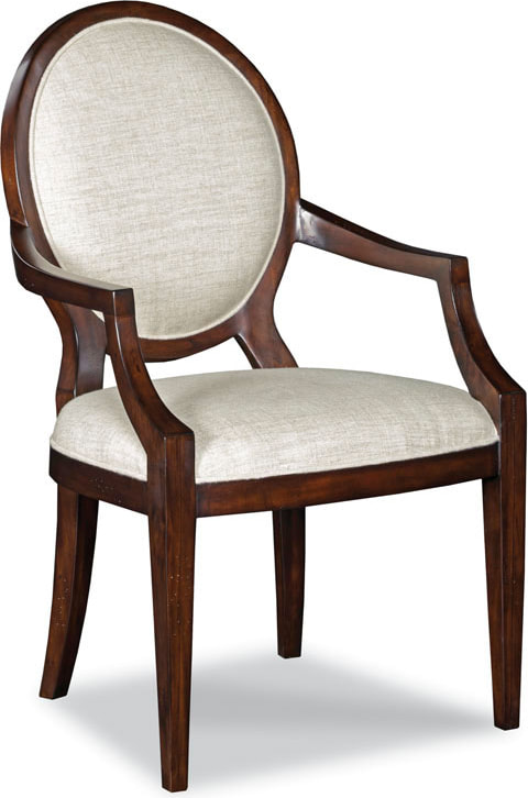 Woodbridge Furniture Oval Back Arm Chair