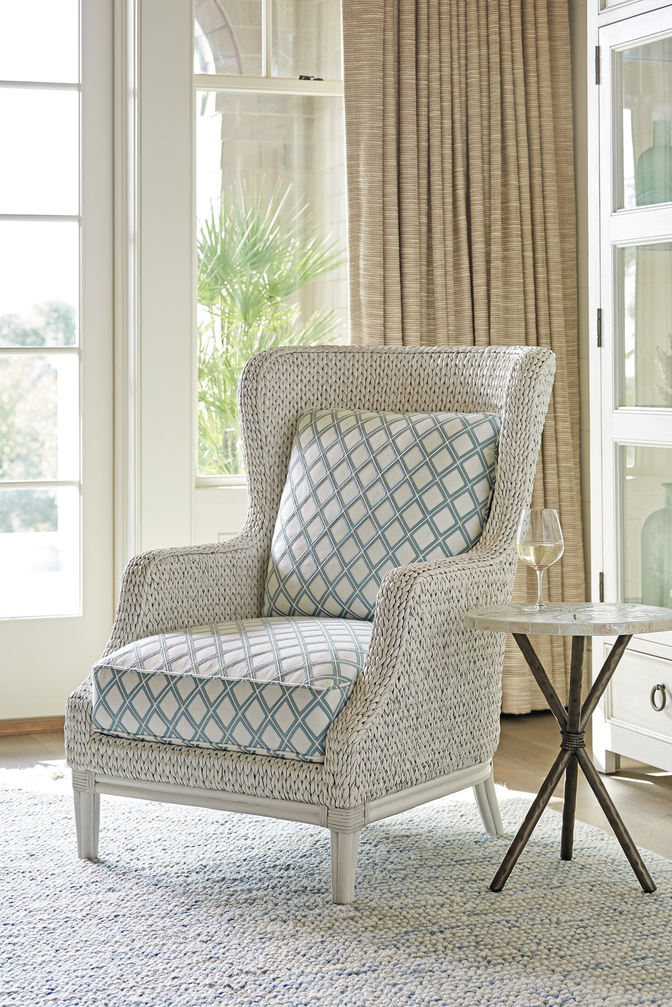 Wing chair home center cheap