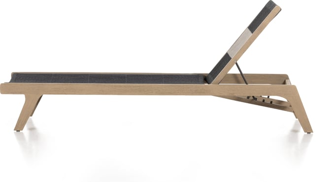 Julian Outdoor Chaise Lounge - Thumbnail 2