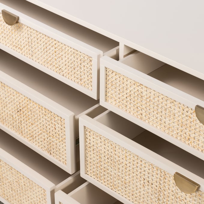 Luella 6 Drawer Dresser - Thumbnail 2