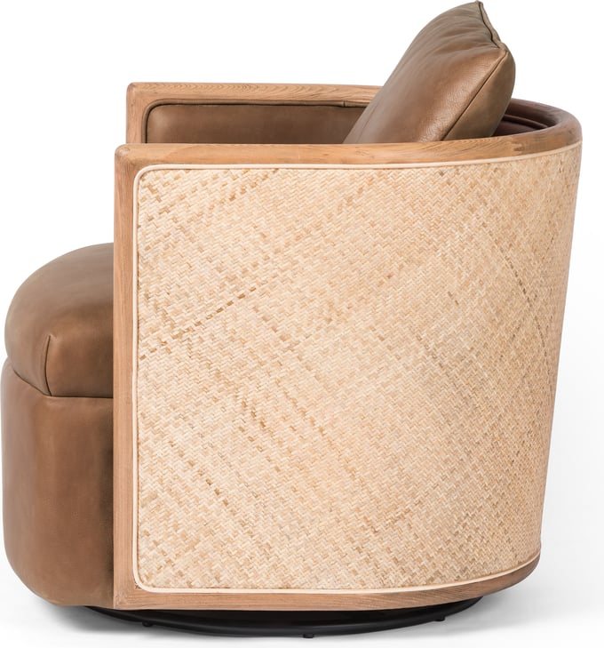 Newbury Swivel Chair - Thumbnail 5