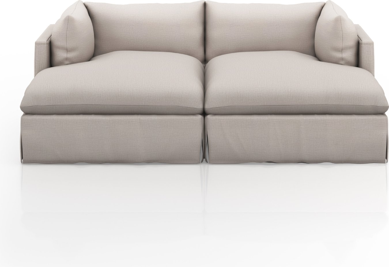Four Hands Habitat Double Chaise Sectional | Layla Grayce