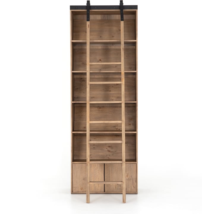 Bane Bookshelf with Ladder - Thumbnail 2