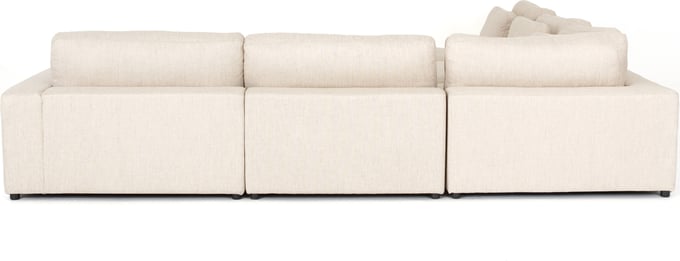 Bloor 5-Piece Sectional with Ottoman - Thumbnail 4