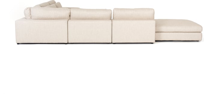 Bloor 5-Piece Sectional with Ottoman - Thumbnail 5