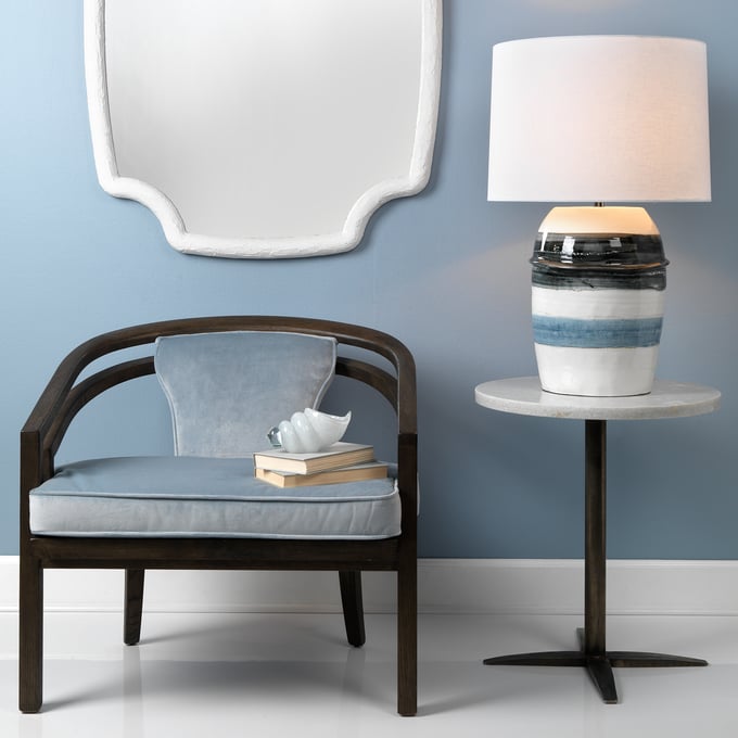 Horizon Striped Table Lamp