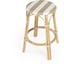 Tan and White Stripe