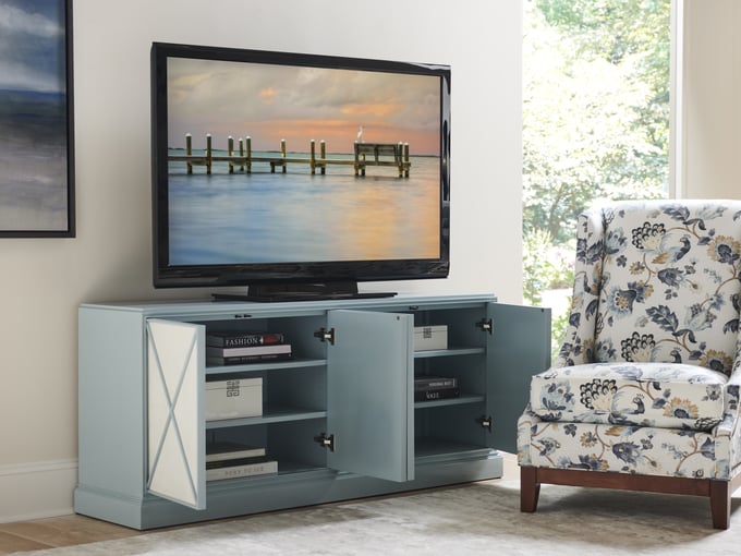 Rosalind Four Door Media Console - Thumbnail 5