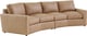 Ashbury Sectional by Lexington in chocolate and chocolate. Made from unique in a modern style. Product Image 2. Variant choice thumbnail.