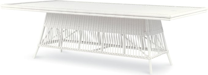 Mainland Wicker Rectangular Dining Table