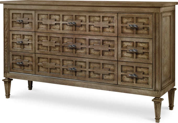 Casa Bella Burl Dresser - Thumbnail 2