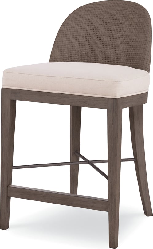Tybee Peninsula And Flax Counter Height Stool
