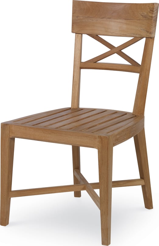 Teak Dining Side Chair - Thumbnail 2
