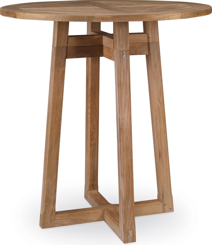 Teak Bar/Counter Height Table